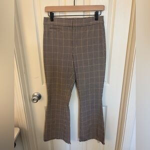 Banana Republic Tan Checkered Pants